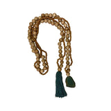 Colar Decorativo Com Pedra Natural Verde